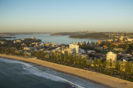 Aerial Image of NORTH STEYNE, MANLY DAWN