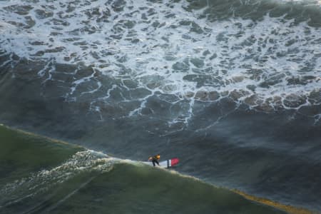 Aerial Image of SURFING SERIES - MANLY DAWN