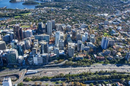 Aerial Image of NORTH SYDNEY