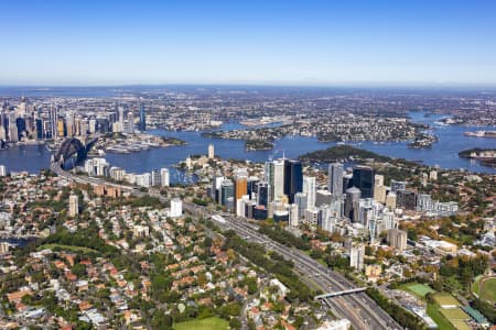 Aerial Image of NORTH SYDNEY