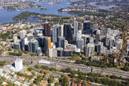 Aerial Image of NORTH SYDNEY