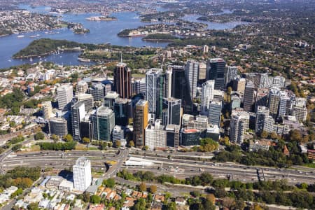 Aerial Image of NORTH SYDNEY