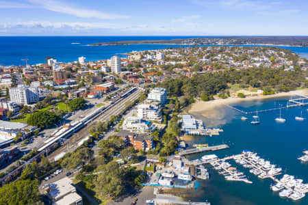 Aerial Image of CRONULLA STATION