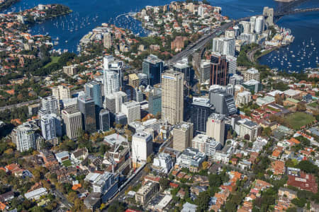Aerial Image of NORTH SYDNEY