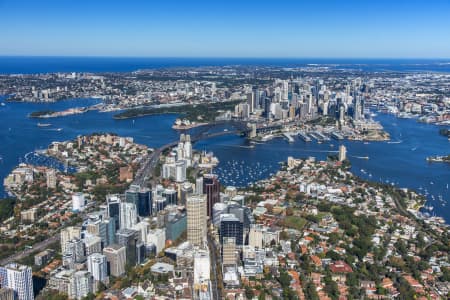 Aerial Image of NORTH SYDNEY