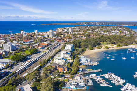 Aerial Image of CRONULLA STATION
