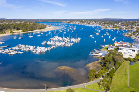 Aerial Image of CRONULLA WHARF