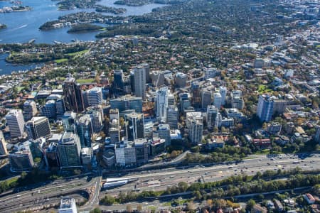 Aerial Image of NORTH SYDNEY