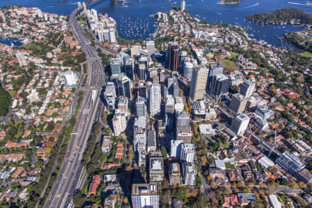 Aerial Image of NORTH SYDNEY