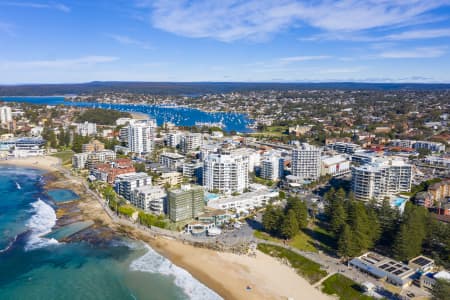 Aerial Image of CRONULLA BEACH