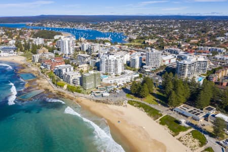 Aerial Image of CRONULLA BEACH