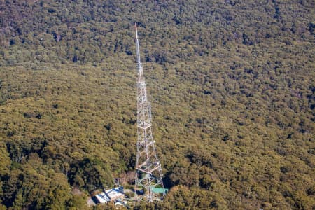 Aerial Image of TV AND RADIO TOWERS AT MOUNT DANDENONG