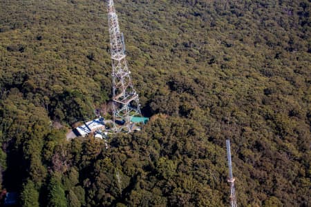 Aerial Image of TV AND RADIO TOWERS AT MOUNT DANDENONG