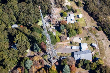 Aerial Image of TV AND RADIO TOWERS AT MOUNT DANDENONG