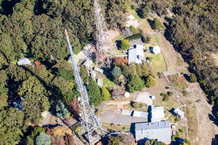 Aerial Image of TV AND RADIO TOWERS AT MOUNT DANDENONG