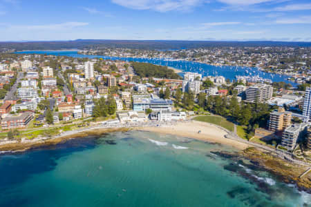 Aerial Image of CRONULLA BEACH