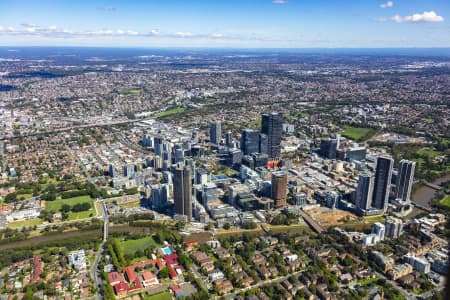 Aerial Image of PARRAMATTA