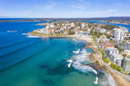Aerial Image of CRONULLA BEACH