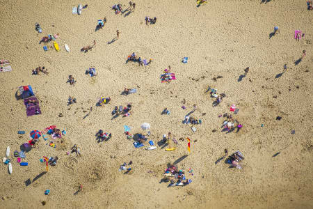 Aerial Image of BEACH BATHERS CRONULLA SERIES