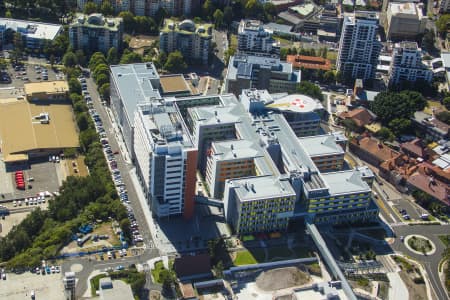 Aerial Image of ROYAL NORTH SHORE HOSPITAL