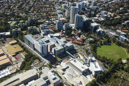 Aerial Image of ROYAL NORTH SHORE HOSPITAL