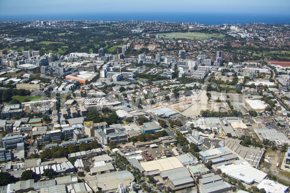 Aerial Image of Zetland Construction