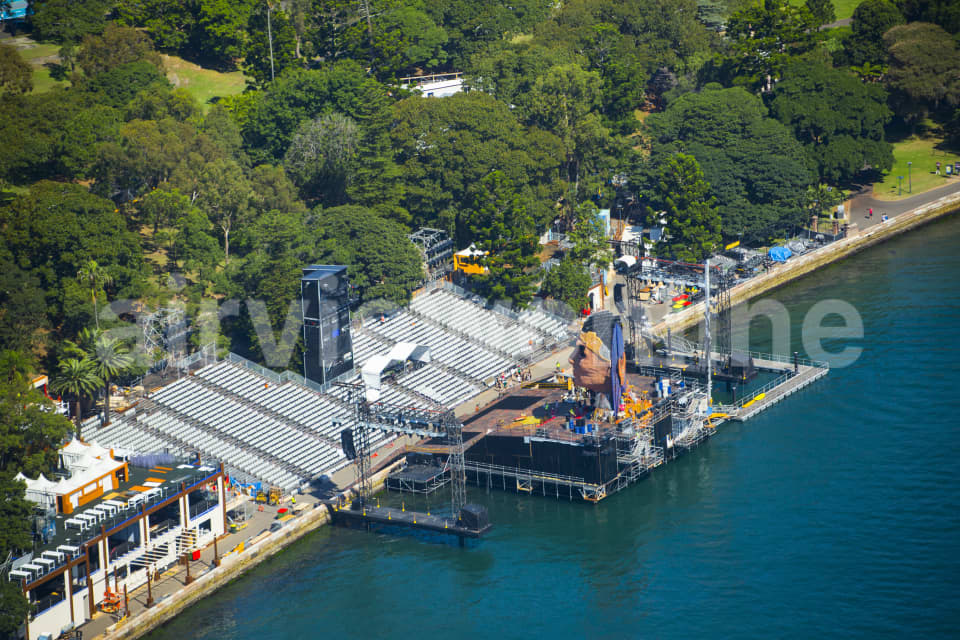 Aerial Image of Aida 2015 Handa Opera On Sydney Harbour