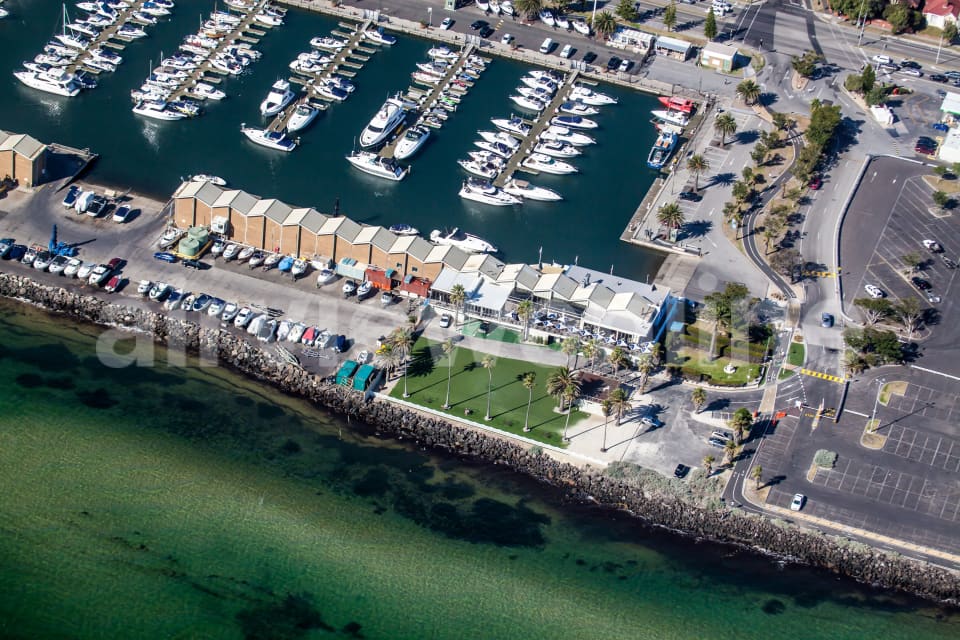Aerial Image of St Kilda Marina