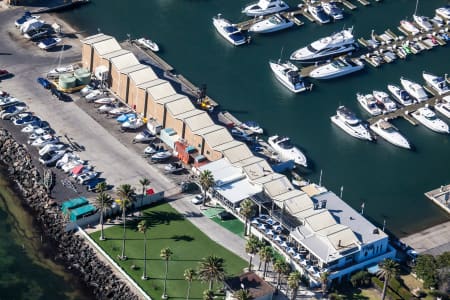 Aerial Image of ST KILDA MARINA