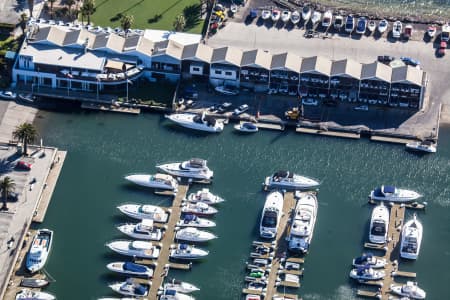 Aerial Image of ST KILDA MARINA