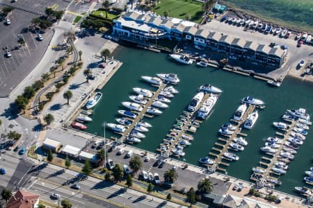 Aerial Image of ST KILDA MARINA