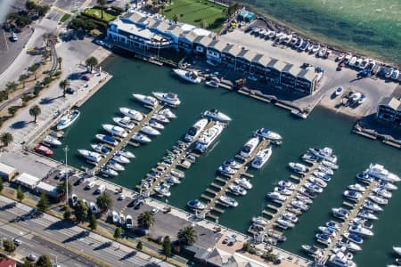 Aerial Image of ST KILDA MARINA