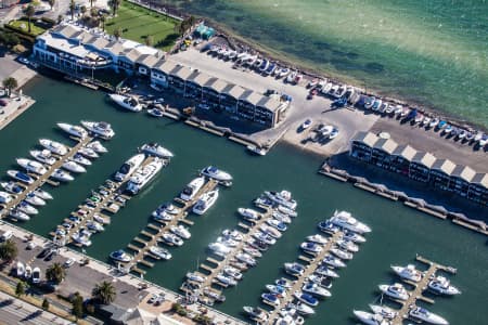 Aerial Image of ST KILDA MARINA