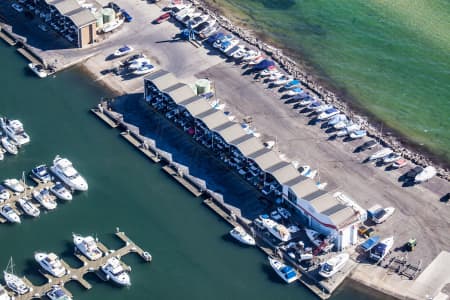 Aerial Image of ST KILDA MARINA