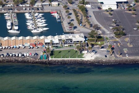 Aerial Image of ST KILDA MARINA