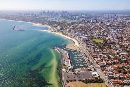 Aerial Image of ST KILDA MARINA