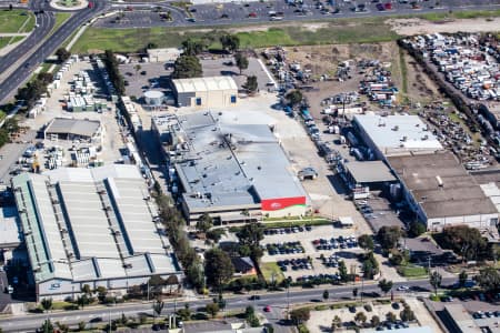 Aerial Image of THOMASTOWN IN MELBOURNS\'S NORTH.