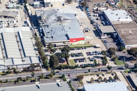 Aerial Image of THOMASTOWN IN MELBOURNS\'S NORTH.