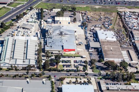 Aerial Image of THOMASTOWN IN MELBOURNS\'S NORTH.