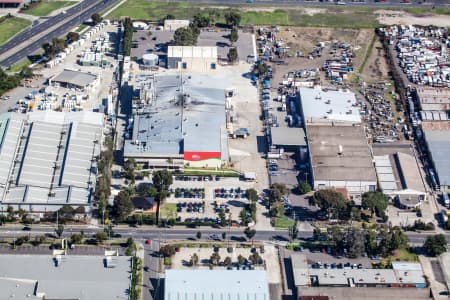Aerial Image of THOMASTOWN IN MELBOURNS\'S NORTH.
