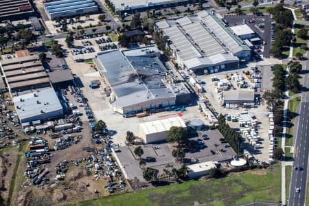 Aerial Image of THOMASTOWN IN MELBOURNS\'S NORTH.
