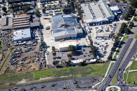 Aerial Image of THOMASTOWN IN MELBOURNS\'S NORTH.
