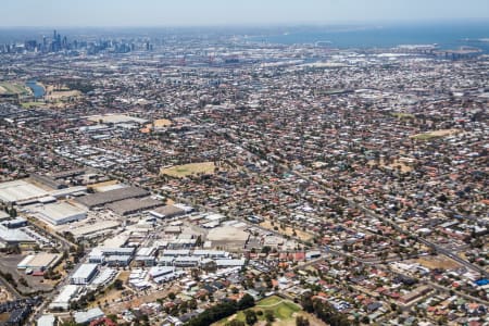 Aerial Image of MAIDSTONE IN MELBOURNE