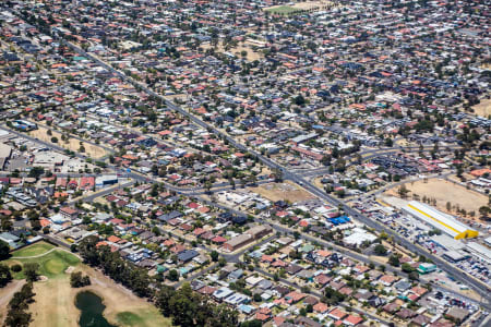 Aerial Image of MAIDSTONE IN MELBOURNE