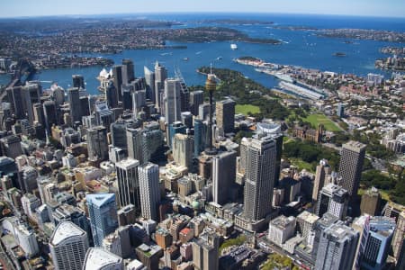 Aerial Image of SYDNEY CBD LOOKING NORTH EAST