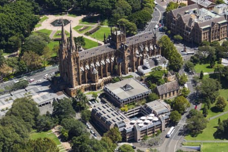 Aerial Image of ST MARYS CATHEDRAL COLLEGE