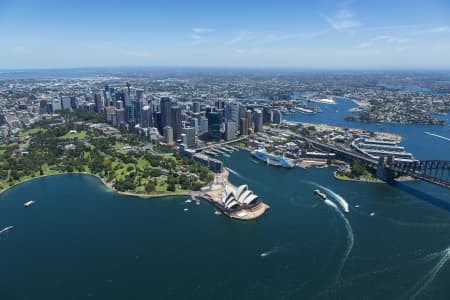 Aerial Image of CIRCULAR QUAY