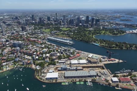 Aerial Image of WOOLLOOMOOLOO BAY