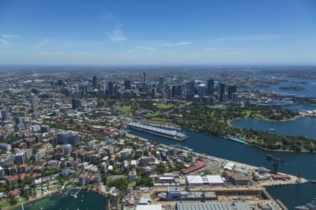 Aerial Image of WOOLLOOMOOLOO BAY