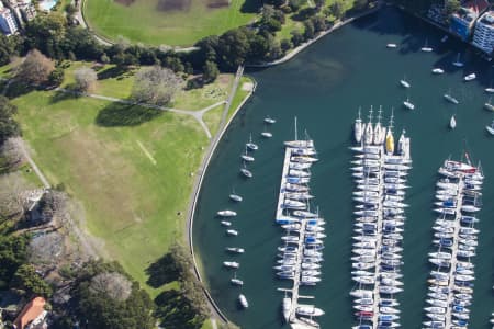Aerial Image of DARLING POINT BOATS